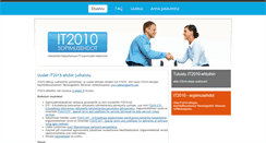 Desktop Screenshot of it2010.fi
